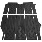 Автомобільні килимки в салон для Mercedes Viano (2007) (long) салон з 2-х частин