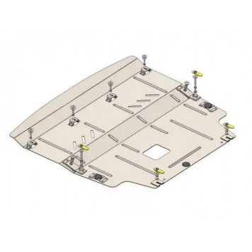 Захист двигуна Hyundai Elantra CN7 2021-