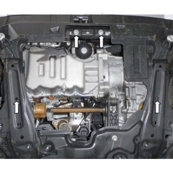 Защита двигателя Haval H6 2013-2017-2