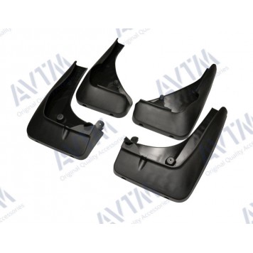 Брызговики для BMW X5 (F15) с порогами с 2013- (4 шт)-1