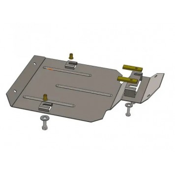 Захист редуктора заднього мосту Ford Escape захист редуктора заднього мосту 2012-