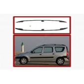 Рейлинги на крышу Renault Logan MCV 2008-2013 пластиковые ножки  Рейлинги на крышу Renault Logan MCV 2008-2013 пластиковые ножки