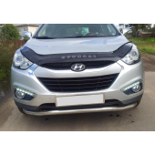 Дефлектор капота для Hyundai ix35 2010- / довгий