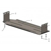 Захист бака Mitsubishi Pajero Sport 2008-2016 6