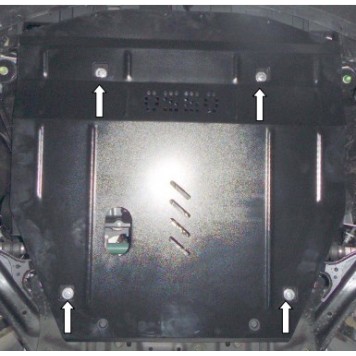 Захист двигуна Nissan X-Trail T32 2014-2017-1