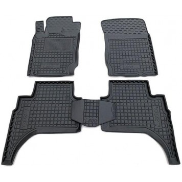 Автомобільні килимки в салон для Mitsubishi L 200 (комплектацiя " Invite")