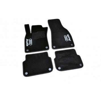 Текстильні килимки в салон для Audi A6 С6 (2006-2011) -1