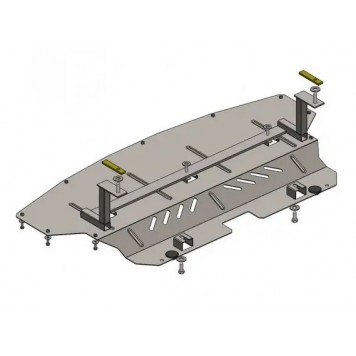 Защита двигателя BMW X1 E84 2009-2015 1