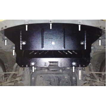 Защита двигателя BMW X1 E84 2009-2015 1-1