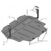 Защита двигателя Volkswagen Passat B7 2010-2015 1 Защита двигателя Volkswagen Passat B7 2010-2015 1