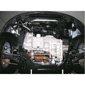 Защита двигателя Ford Fusion 2002-2012 1-2