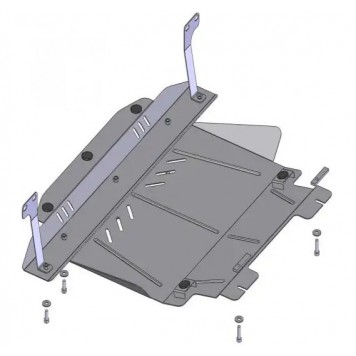 Защита двигателя Ford Fusion 2002-2012 1