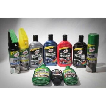 Очисник тканин + щітка Turtle wax -1