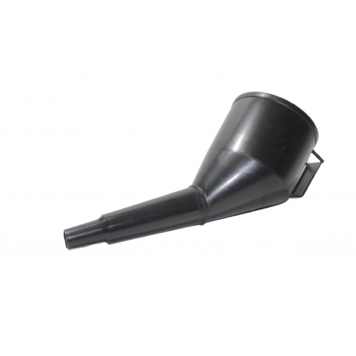 Лейка пластмассовая черная с сеткой