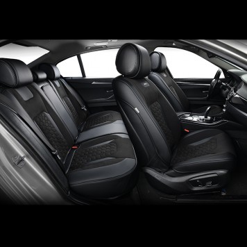 Комплект 3D чехлов для сидений BELTEX Montana, черный-1