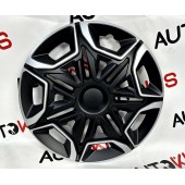 Ковпаки на колеса Argo Varido Silver & Black R16 Ковпаки на колеса Argo Varido Silver & Black R16
