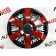 Ковпаки на колеса Leoplast Sportivo Duo Black/Red 14"