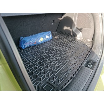 Автомобільний килимок в багажник Hyundai Kona Electric 2018--2