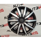 Ковпаки на колеса Argo Decente Silver Black R16 Ковпаки на колеса Argo Decente Silver Black R16