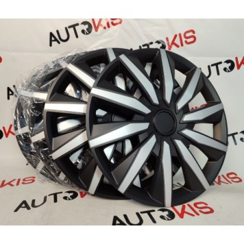 Ковпаки на колеса Argo Decente Silver Black R16-1