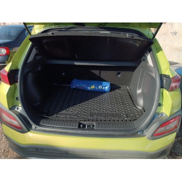 Автомобільний килимок в багажник Hyundai Kona Electric 2018--4