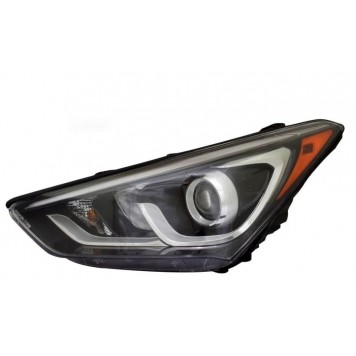 Левая передняя фара Hyundai Santa Fe 2016-2018