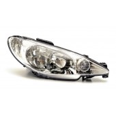 Права передня фара Peugeot 206 1998-2009