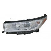 Левая передняя фара Toyota Highlander 2016-2019