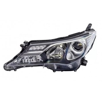 Левая передняя фара Toyota RAV4 (CA40) 2013-2015