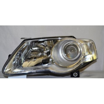 Левая передняя фара Volkswagen Passat B6 2005-2010