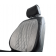 Комплект накидок на сиденье 3D Modena,серый