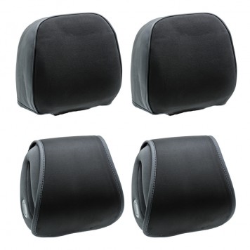 Комплект накидок на сидіння 3D Verona,чорні-2