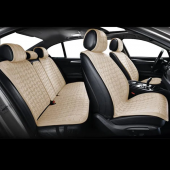 Комплект премиум накидок для сидений BELTEX Monte Carlo, бежевый