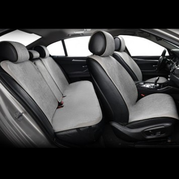 Комплект преміум накидок для сидінь BELTEX Verona, сірі