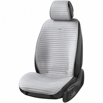 Комплект преміум накидок для сидінь BELTEX Barcelona, сірі-1