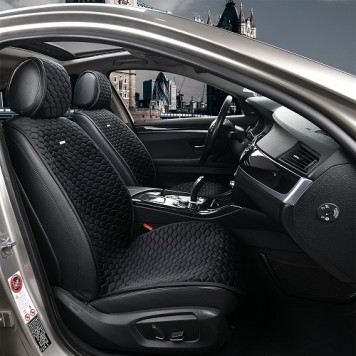 Накидки  на сиденья Elegant Maxi Palermo черные-2