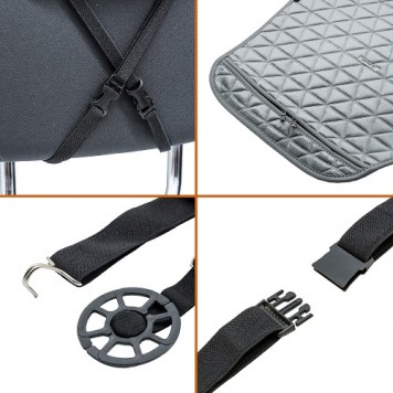 Накидки на сидіння Elegant Maxi Milano сірі-4