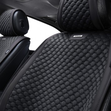 Накидки на сидіння Elegant Trento чорні-1