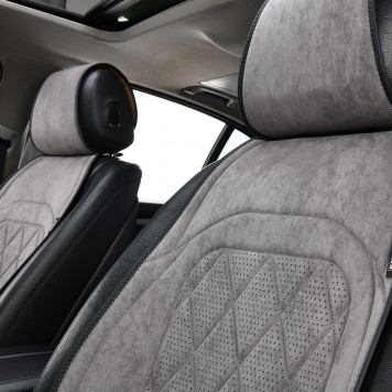 Накидки  на сиденья Elegant Parma серые-1