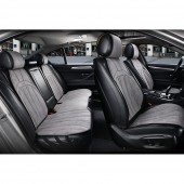 Накидки на сидіння Elegant Ancona сірі