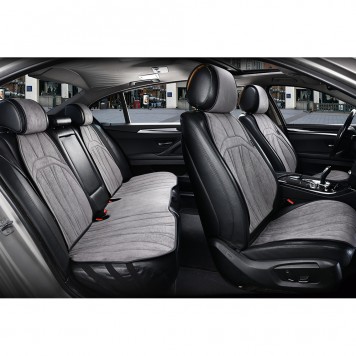 Накидки на сидіння Elegant Ancona сірі