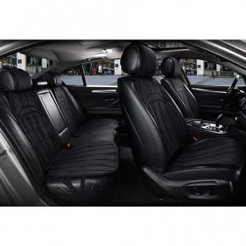 Накидки на сидіння Elegant Ancona чорні