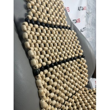 Накидка із дерева на крісло в автомобіль-1