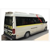 Рейлінги для Volkswagen LT 1998 Пластик (під фарбування) Рейлінги для Volkswagen LT 1998 Пластик (під фарбування)