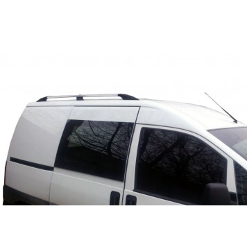 Рейлинги на крышу Citroen Jumpy 1996-2007  Длинная база, Пластиковые ножки-2