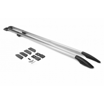 Рейлинги на крышу Fiat Talento 2016  Длинная база, Пластиковые ножки -1