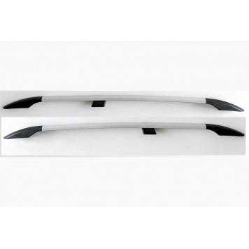 Рейлинги на крышу Citroen SpaceTourer 2017  XL база, Пластиковые ножки хром