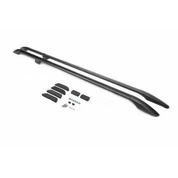 Рейлинги на крышу Opel Vivaro 2001-2015 длинная, пластиковые ножки -1