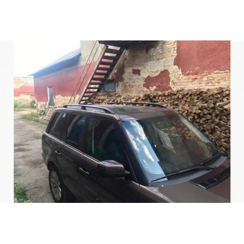 Рейлинги на крышу Range Rover III L322 2002-2012 черные-1