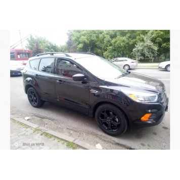 Рейлинги на крышу Ford Kuga/Escape 2013-2019 черные